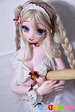 アニメ セックスドール ツインテール美少女 シリコン メイドコスプレ 笑顔 ElsaBabe RAD052斉藤雪絵 140cm Fカップ 巨乳