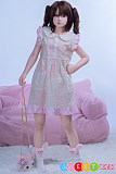 かわいい realdoll 自立 シリコン ツインテール美少女 黒髪 MyLoliWaifu #107乃亜 127cm Aカップ 貧乳