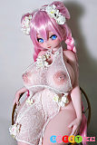 アニメ エロドール シリコン 中華風ツインテール少女 ピンク髪 ツインテール 130cm爆乳 ElsaBabe AHR018莫莉Molly