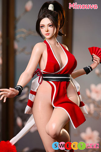 Minouva Doll 炎舞 75cmミニ 不知火舞コスプレ フィギュア シリコン製 ダッチワイフ