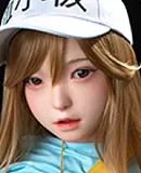 FUDOLL リアルラブドール 可愛い JK 学生 136cm Aカップ #8 高級 シリコン sexdoll