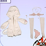 魔族人形 卷卷 85cm バスト小 メイド服のアニメ美少女 ラブドール ソフトビニール製頭部 TPEボディ MOZU DOLL A級 フィギュア