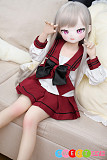 アダルトドール アニメ美少女 JK制服 TPE 銀髪 魔族人形MOZUDOLL 85cm奈奈 ソフトビニール