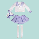 魔族人形 奈奈 85cm バスト小 JC制服のアニメ美少女 ダッチドール ソフトビニール製頭部 TPEボディ MOZU DOLL A級 フィギュア