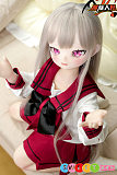 アニメエロドール JK制服萌えアニメ娘 TPE 銀髪 魔族人形MOZUDOLL 85cm奈奈 ソフトビニール