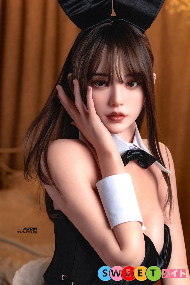 Real Lady 美人 バニーラブドール 高嶺の花 S40ヘッド 150cm Eカップ 普乳 シリコン製 アダルトドール ぽっちゃりビキニ
