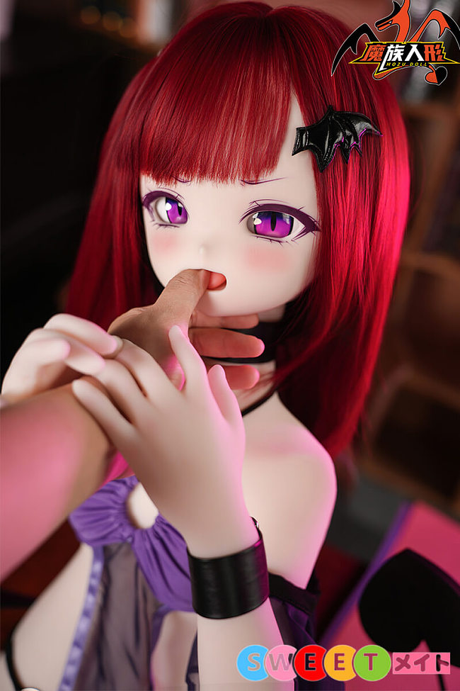 魔族人形 MOZU DOLL 莉莉萨 121cm シリコンヘッド 小悪魔系の赤髪アニメ美少女 セックス ドール TPEボディ UR級