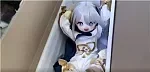 魔族人形 蓝莓 130cm エロメイド服のアニメダッチワイフ 銀髪美少女 硬質ビニールヘッド TPEボディ MOZU DOLL SSR級