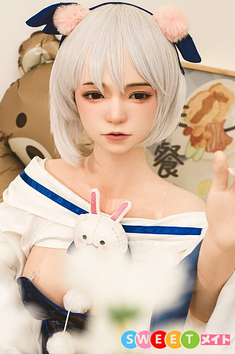 Doll senior #23 美咲 バニーコスチュームの銀髪美少女 エッチドール 165cm Bカップ シリコン lovedoll