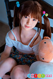 realdoll シリコン キュートな美少女 かわいい笑顔 ツインテール Jcute AGD02紬 149cmバスト平 軽量