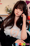 ラブドール シリコン 黒髪メイド 清楚系 165cm Bカップ Dollsenior #23美咲