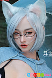 セックス人形 シリコン 猫耳美少女 水着 美乳 165cm Bカップ Dollsenior 舞雪 猫系コスプレ