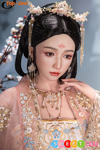 Top-Sino Doll T1D 唐代美女コスプレ ラブドール 162cm Gカップ 巨乳 シリコン製 TYPEグラビア アートワークカスタム版