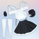 MW Girl 魔物姫 柚原愛 困ったような表情 アニメ美少女 リアルドール 70cm バスト小 小柄なメイド フィギュア ソフトビニール製頭部 シリコンボディ