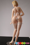 アニメアダルト人形 美尻美肌 巨乳 シリコン 金髪 ミニ65cm美少女 軽量 OtakuDoll #18