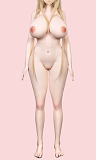 Aotume Doll エルフ #131 アニメ エロドール エルフ美少女 160cm Kカップ シリコンヘッド TPEボディ 超乳ラブドール