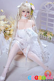 シリコンlovedoll 156cm 金髪 花嫁ドレスの美少女 SHEDOLL 熙熙 Eカップ