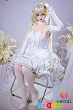 シリコンエロドール 美肌 ウェディング 美少女 SHEDOLL 熙熙 156cm Eカップ