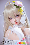 シリコンエロ人形 金髪美少女 花嫁衣装 SHEDOLL 熙熙 156cm Eカップ