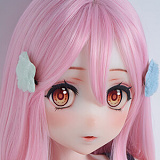 ElsaBabe RAD007 横谷悠希子 アニメラブドール ピンク髪 148cm ジーンズ美少女 巨乳 シリコン製 エロ人形