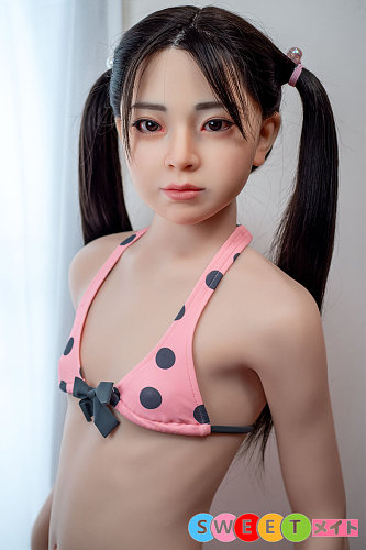 J-cute AGD17 羽純 ビキニ姿のツインテール美少女 リアルドール 137cm バスト平 シリコン lovedoll