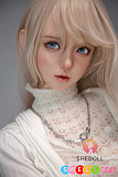 シリコンラブドール かわいい 癒し系美少女 銀髪 148cm Dカップ 美乳 SHEDOLL 沅沅