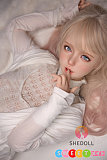 シリコンセックスドール かわいい グラマラス シルバー髪の美少女 148cm Dカップ 美乳 SHEDOLL 沅沅