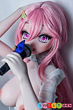 アニメエロ人形 かわいい美少女 ピンク髪 元気 アイドル 140cm 巨乳 Fカップ ElsaBabe RAD052斉藤雪絵