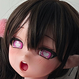 ElsaBabe 表情誇張系 巨乳美少女 RAD043 淺香萌里 アニメ風 ラブドール 144cm ギャル シリコン製