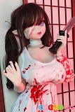 ヤンデレ少女 ElsaBabe バトルガール風 RAD021 アニメ 水城理沙 148cm シリコンsexdoll エルフ エッチ 表情