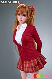 教師セックスドール かわいい FG-005 Asuka Cosplay 1/3 60cm 2.6kg SGD STUDIO&Man You ミニドール フィギュア 式波・アスカ・ラングレー