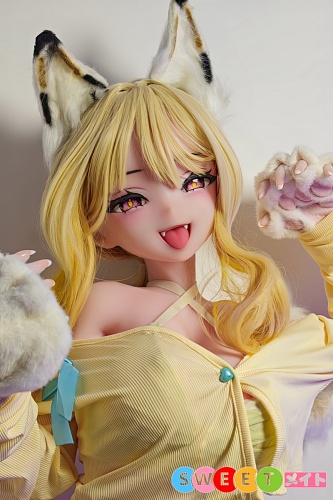 ElsaBabe セクシー子猫 アニメドール RAD041 蝶野未梦 八重歯 ラブドール 144cm 巨乳 シリコン製