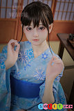 アダルト人形 かわいい 黒髪美少女 着物物姿の清純系美少女 138cm AAカップ 貧乳 MyLoliWaifu #47 萌愛Moa シリコンヘッド tpeボディ