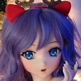 ElsaBabe 着物ラブドール 125cm アニメ 白髪 RAD043 浅香萌里 ROS口開閉 シリコン 高級