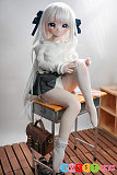 アニメ エロドール ミニ 癒し系美少女 美乳 白髪 かわいい笑顔 85cmシリコン 普乳 バスト中 MWGirl魔物姫 天使もえ ビニール