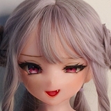 ElsaBabe 着物ラブドール 125cm アニメ 白髪 RAD043 浅香萌里 ROS口開閉 シリコン 高級