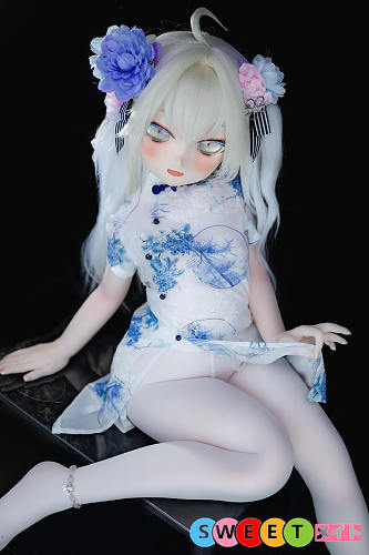 Guavadoll DM10ヘッド 小悪魔風 アニメリアルドール 132cm AAカップ チャイナドレス美少女 ラブドール ソフトビニールヘッド TPEボディ