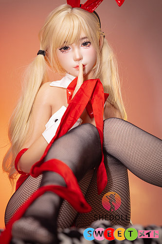 SHEDOLL 江小梨 バニーコスプレ エロ人形 156cm Eカップ フルシリコン アダルトドール 黒ストッキング