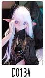 WM Doll Y017 金髪ツインテ黒スト アニメ セックス人形 165cm Gカップ ソフトビニールヘッド シリコンボディ エロイラブドール