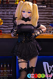 アニメラブドール 金髪美少女 シリコン ツインテール 黒ストッキング 165cm Gカップ WMDoll Y017 ビニール