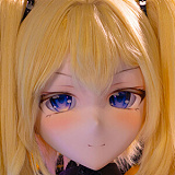 WM Doll Y017 金髪ツインテ黒スト アニメ セックス人形 165cm Gカップ ソフトビニールヘッド シリコンボディ エロイラブドール
