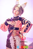 シリコンエロ人形 コスプレ 可愛い 妖狐美少女 普乳 167cm Dカップ SHEDOLL 楚玥