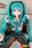 羊角社 アニメ 155cm 初音未来 人気 コスプレ ラブドール AAカップ貧乳 ビニールヘッド+S-TPEボディ