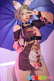 シリコンlovedoll 獣耳ヒロイン コスプレ 可愛い 普乳 167cm Dカップ SHEDOLL 楚玥