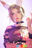 シリコンセックス人形 コスプレ 可愛い ゲームコスプレ ケモ耳っ娘 普乳 167cm Dカップ SHEDOLL 楚玥