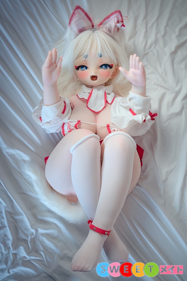 羊角社 アニメ コスプレ ラブドール 128cm #狐ヘッド 軟性シリコンヘッド+新素材ALM製ボディ キャラクターフィギュア