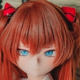 羊角社 アニメドール かわいい ヘッド単体販売ページ 手描きメイク選択可 ソフトビニール製ヘッド シリコン製ヘッド