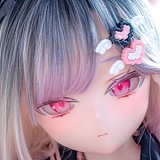 羊角社 アニメドール かわいい ヘッド単体販売ページ 手描きメイク選択可 ソフトビニール製ヘッド シリコン製ヘッド