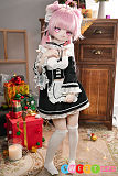 アニメエロドール ツインテールの可愛いメイド ミニ85cm 膣 コスプレ美少女 ピンク髪 MWGirl魔物姫 桜奈ココ