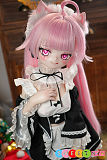 アニメフィギュア ミニ85cm コスプレ ピンク髪 可愛いメイド MWGirl魔物姫 桜奈ココ